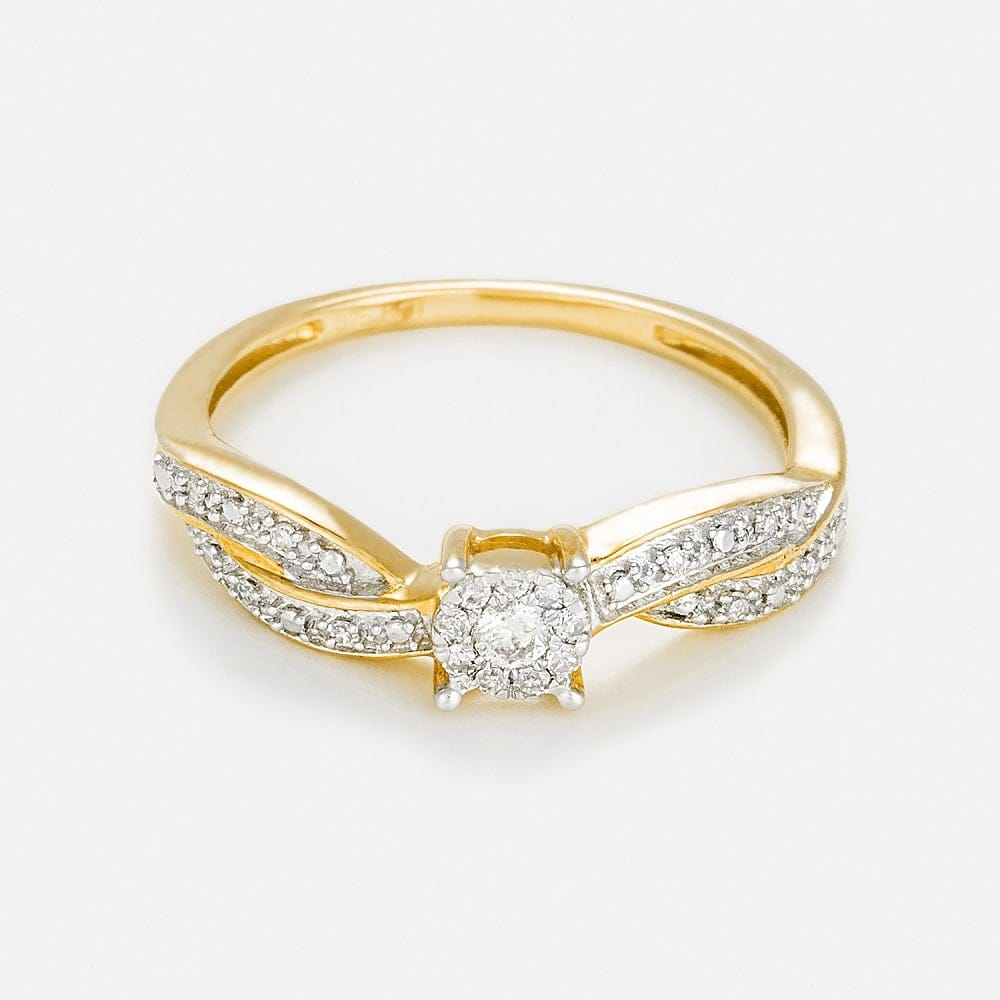 Diamanta - Bague 'Eclat Joli' pour Femmes