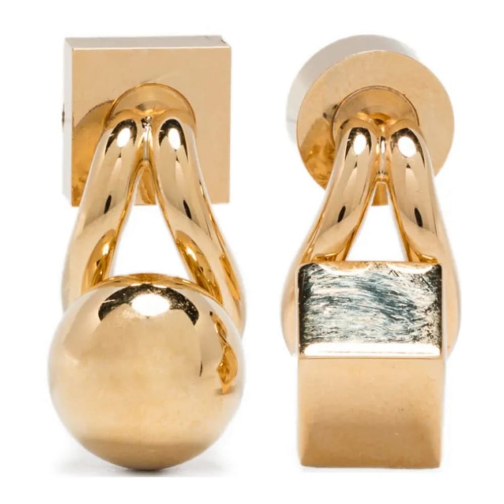 Jacquemus - Boucles d'oreilles 'The Nodo Shape-Embellished' pour Femmes