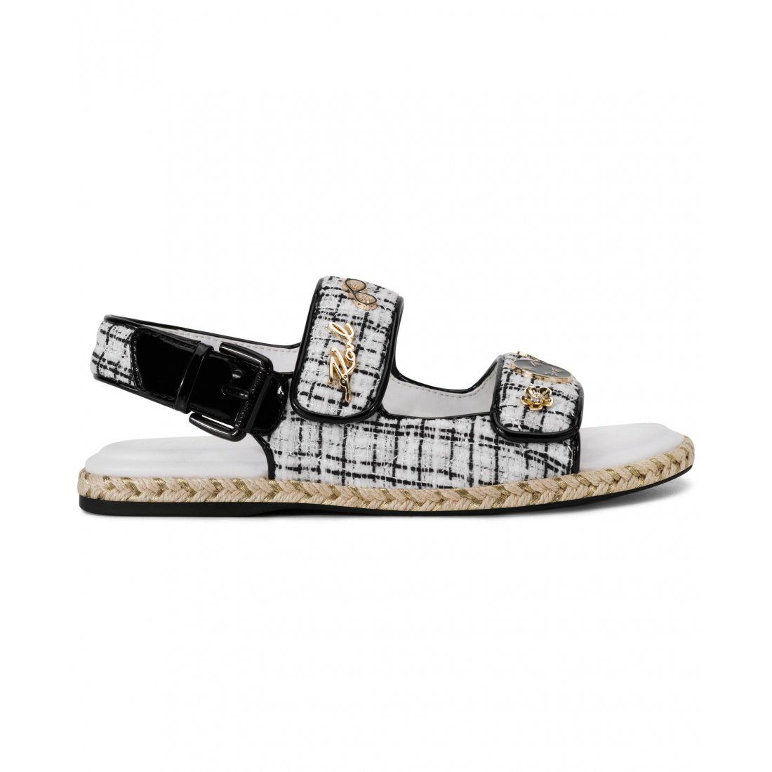 Karl lagerfeld paris - 'Charlay Ankle Strap Espadrille' pour Femmes