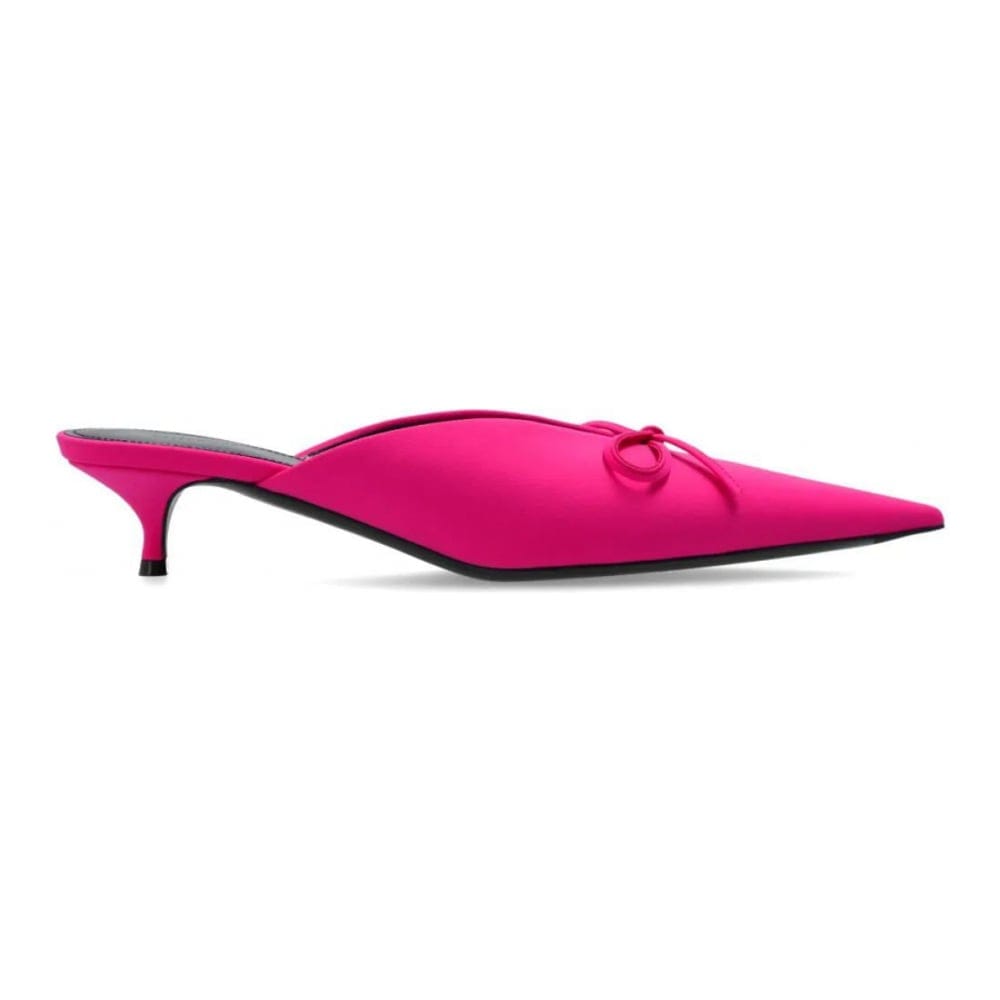 Balenciaga - Mules à talon 'Bow-Detail' pour Femmes
