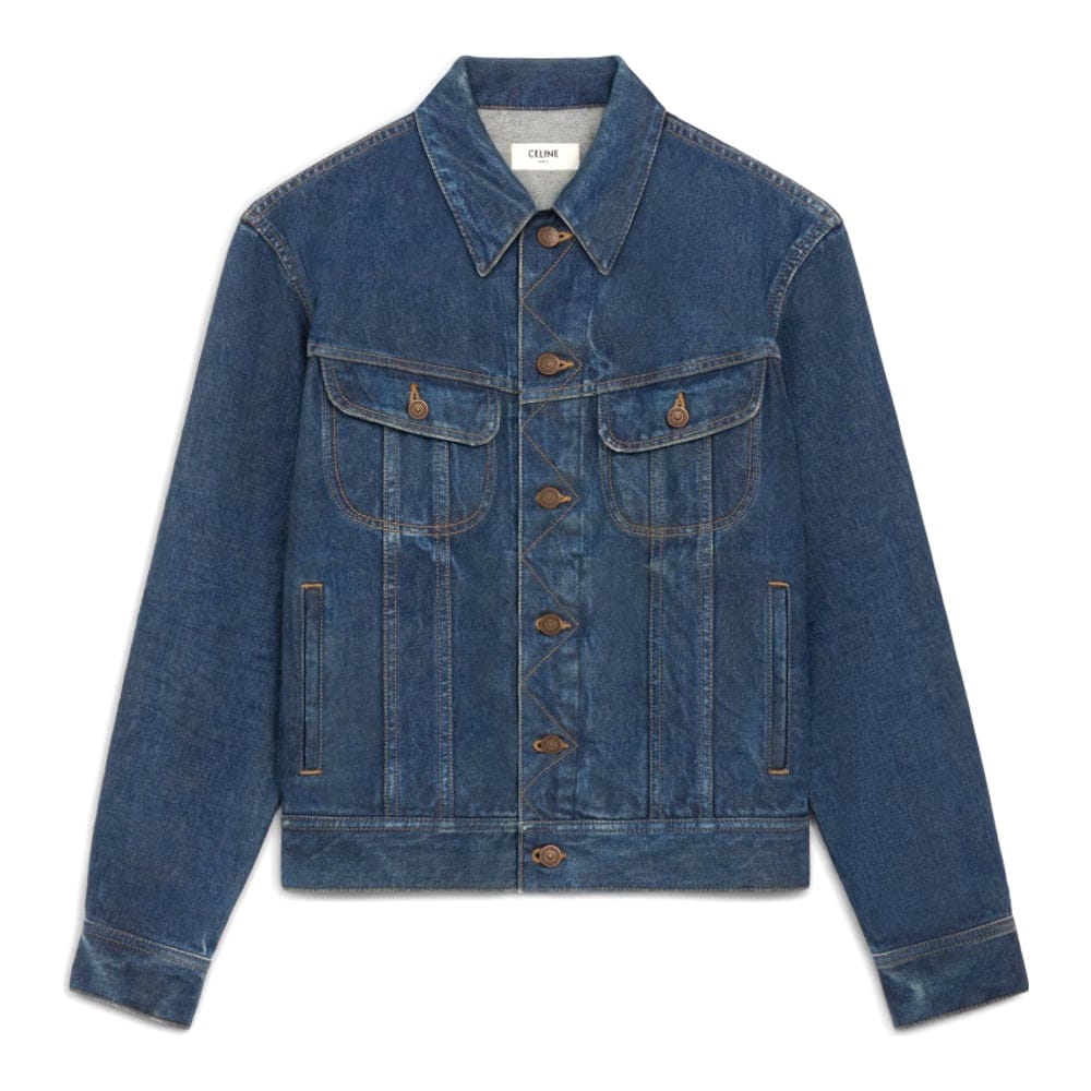 Celine - Veste en jeans 'Truker' pour Hommes