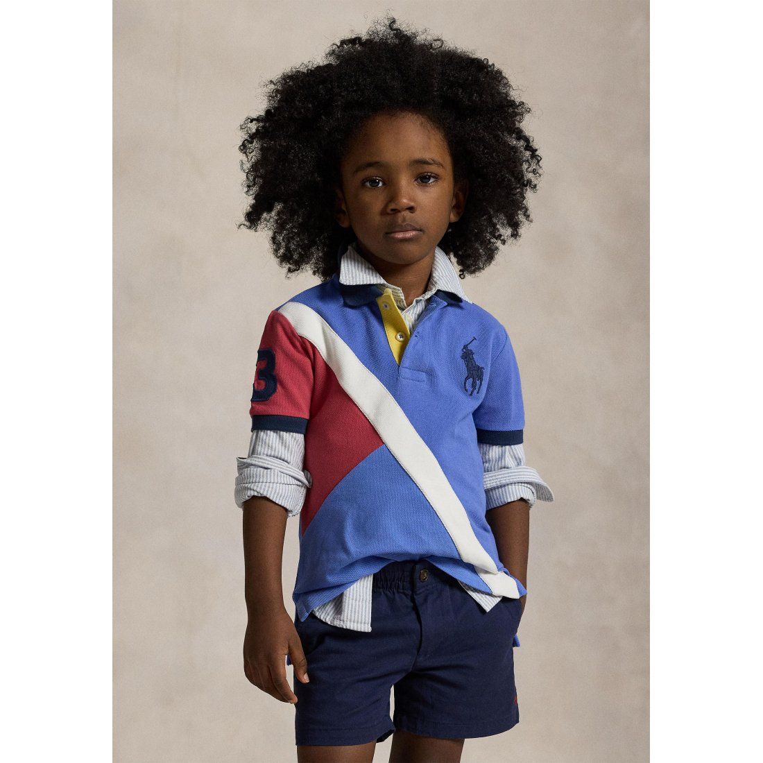Ralph lauren kids - Polo 'Big Pony Mesh' pour Petits garçons