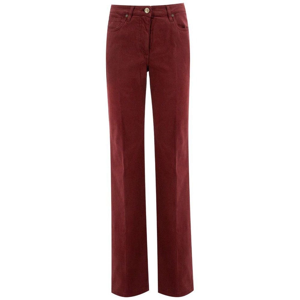 Etro - Pantalon 'Logo Patch Straight-Leg' pour Femmes