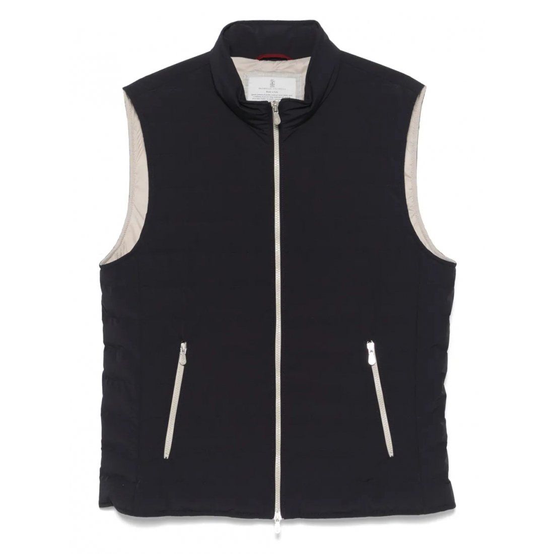 Brunello cucinelli - Gilet 'Quilted' pour Hommes