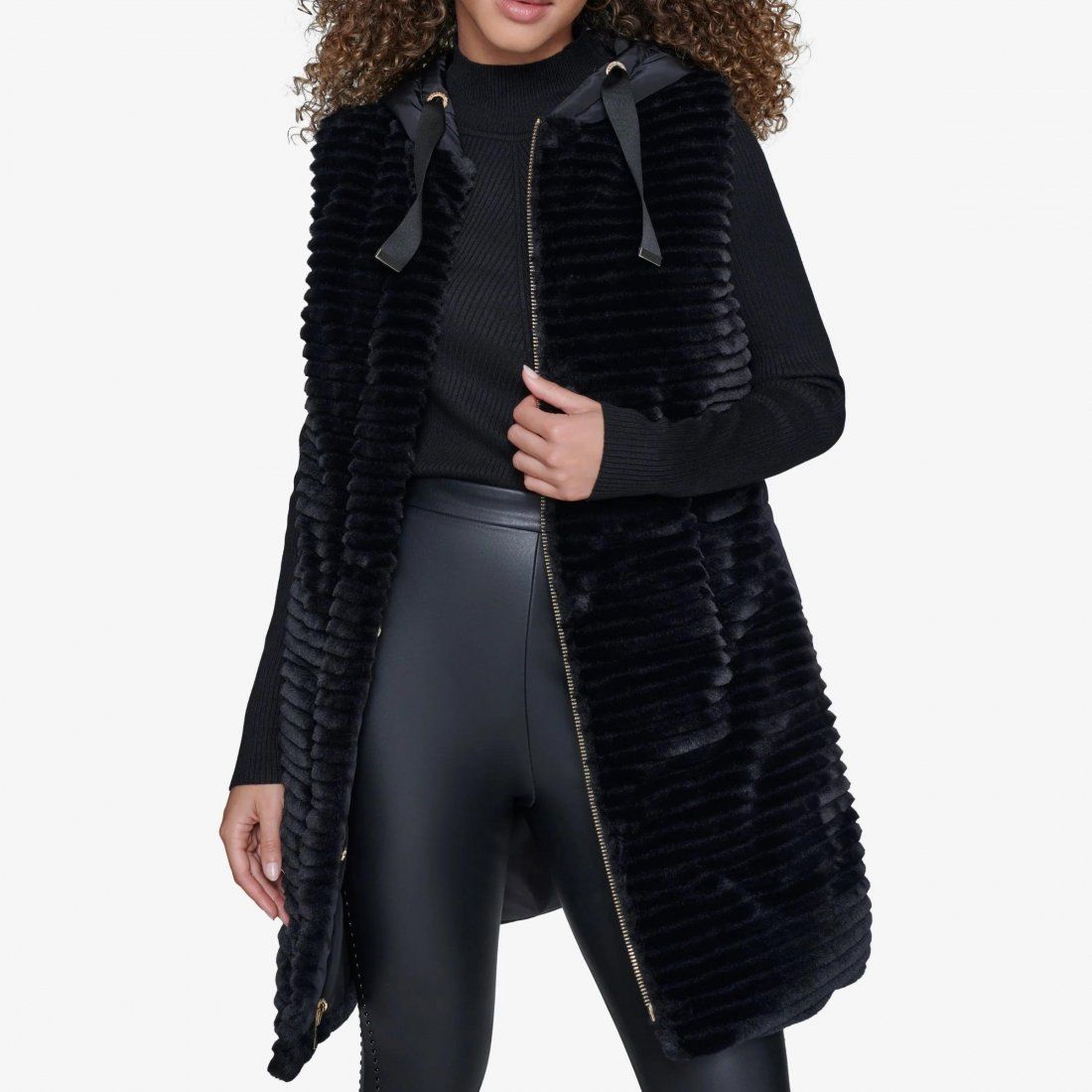 Karl lagerfeld paris - 'Faux Fur Vest' pour Femmes