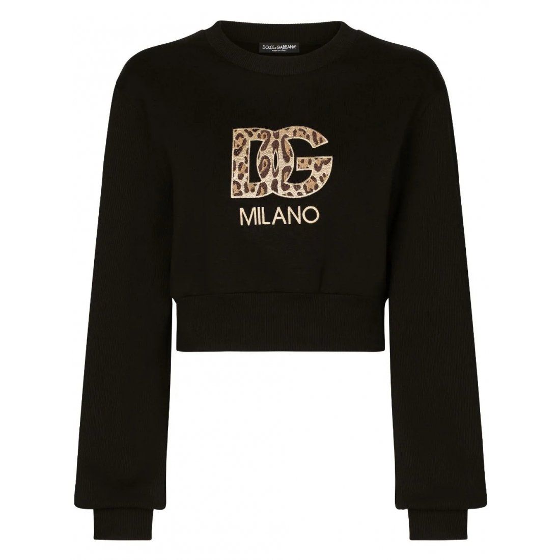 Dolce&gabbana - Pull 'Logo Patch' pour Femmes