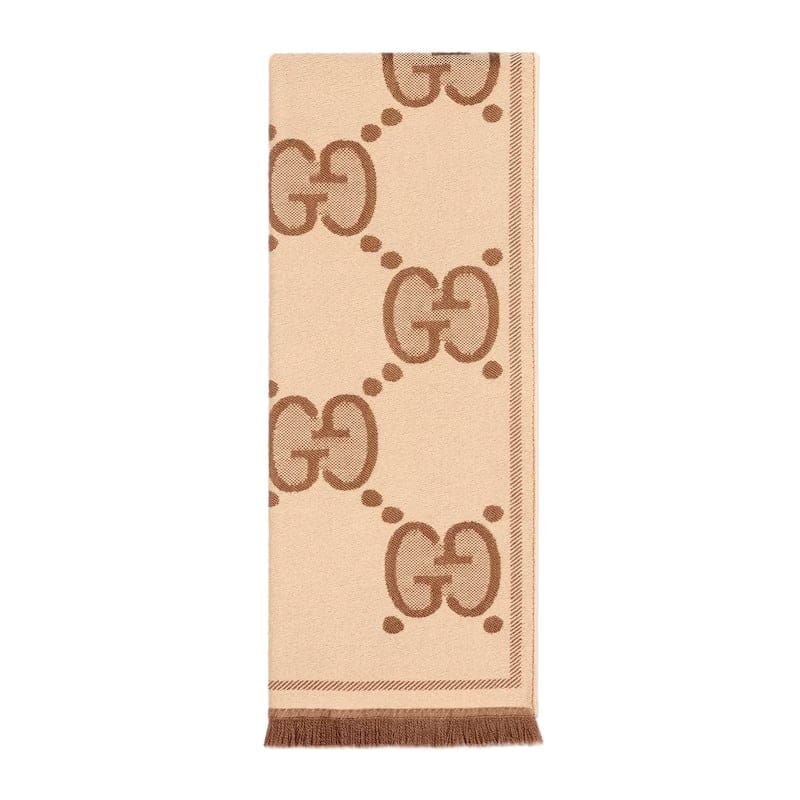Gucci - Écharpe en laine 'GG' pour Femmes