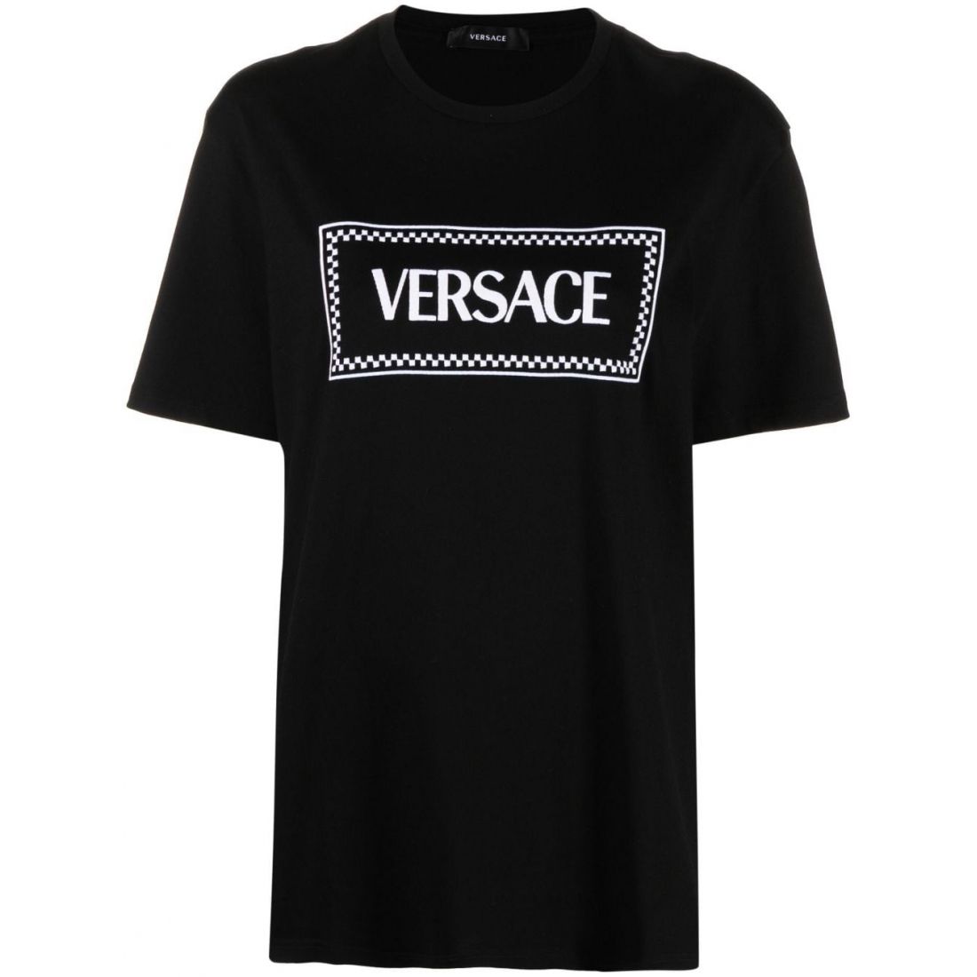 Versace - T-shirt 'Logo Embroidered' pour Femmes