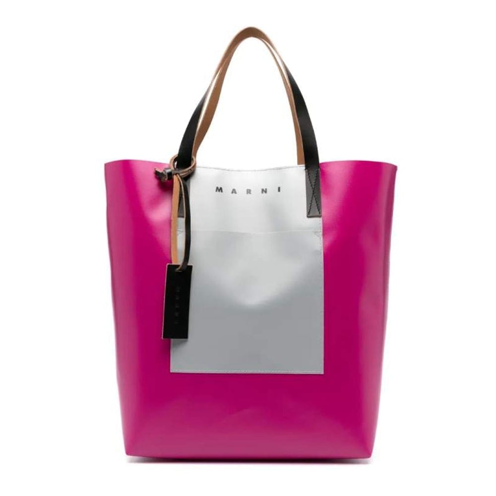 Marni - Sac Cabas 'Engraved-Logo Panelled' pour Hommes