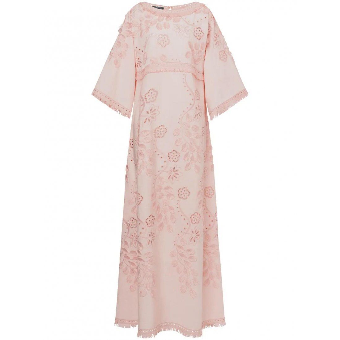Alberta ferretti - "Robe maxi 'Floral-Embroidered' pour Femmes"