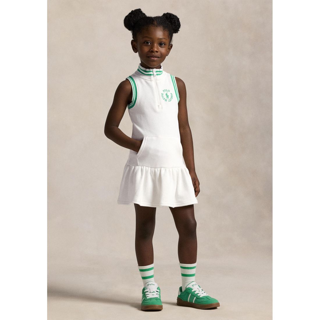 Ralph lauren kids - "Robe mini 'Big Pony Logo Terry' pour Petites filles"