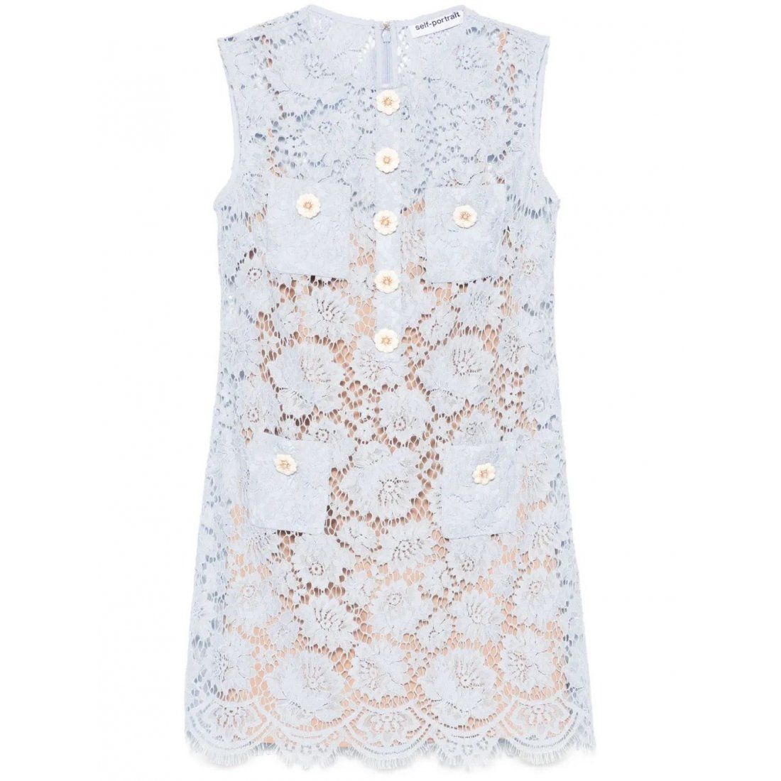 Self portrait - Robe mini 'Fine-Lace' pour Femmes