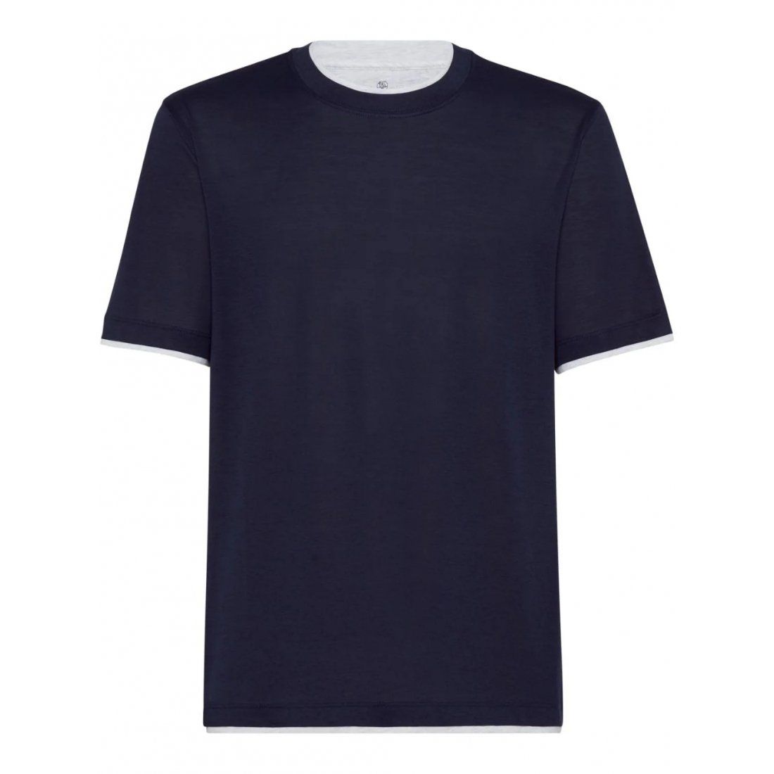 Brunello cucinelli - T-shirt 'Layered-Effect' pour Hommes