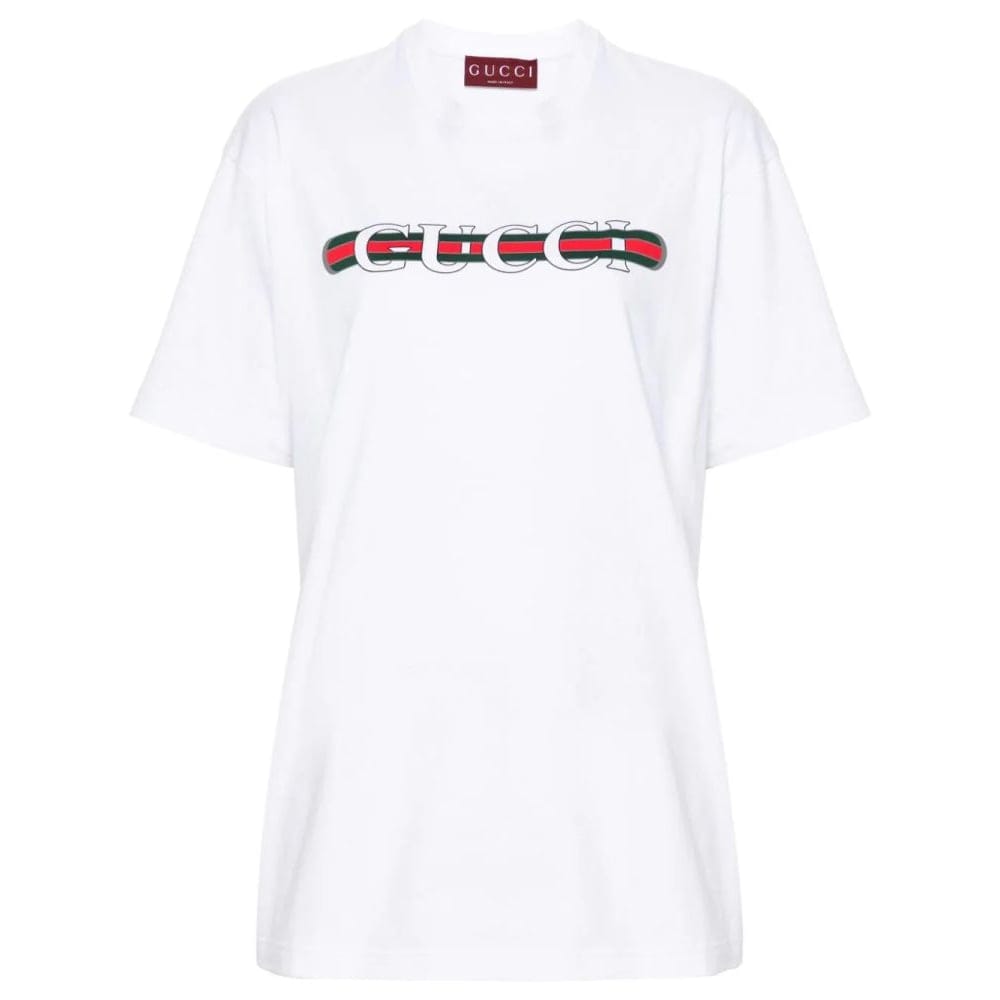Gucci - T-shirt 'Logo-Print' pour Femmes