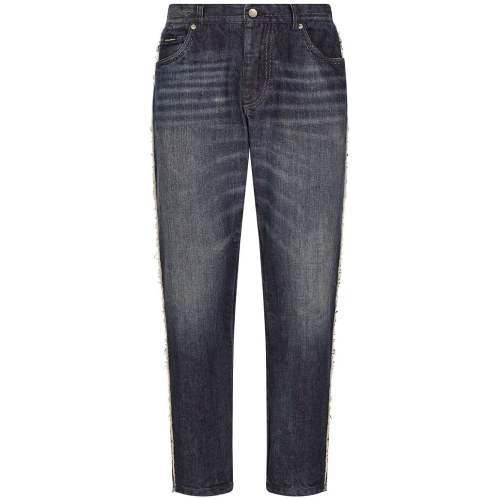 Dolce&gabbana - Jeans 'Logo-Plaque' pour Hommes