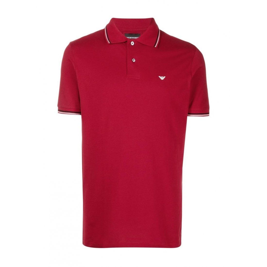 Emporio armani - Polo 'Micro Eagle' pour Hommes