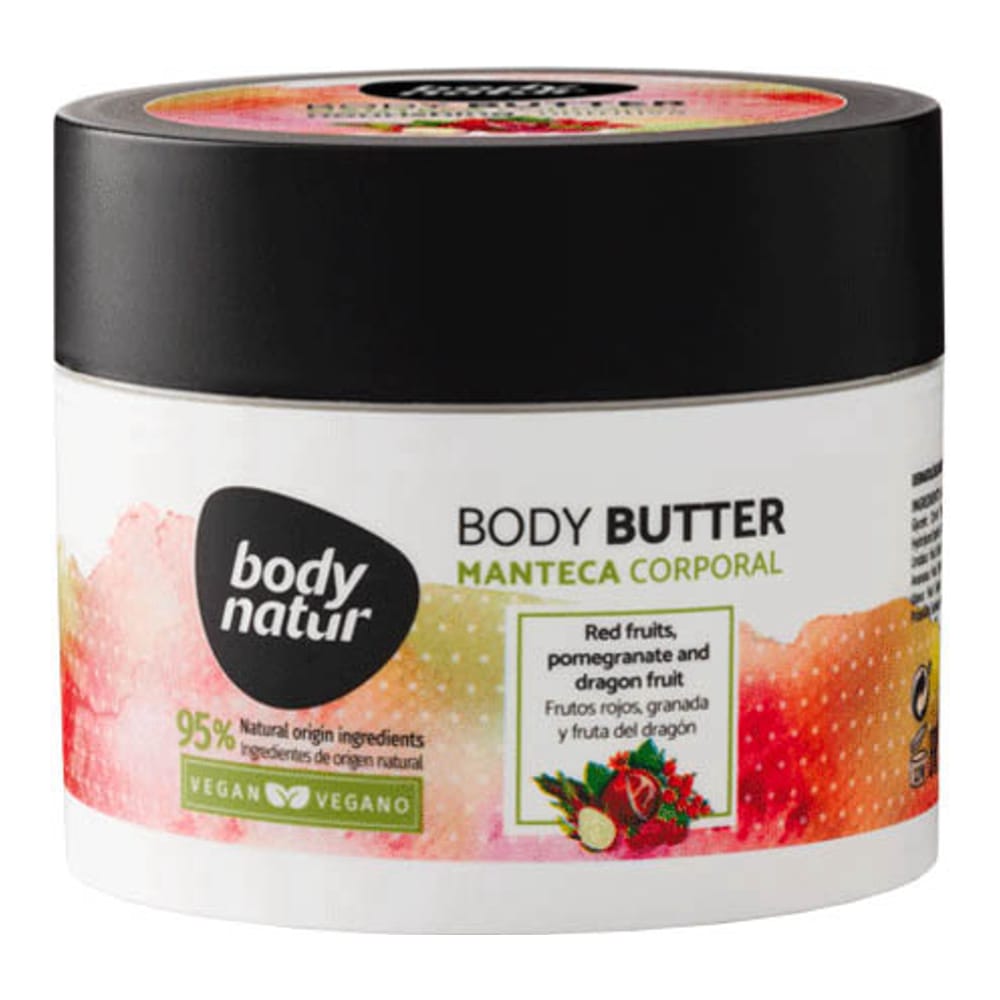 Body Natur - Beurre corporel 'Red Fruits, Pomegranate & Dragon Fruit' - 200 ml