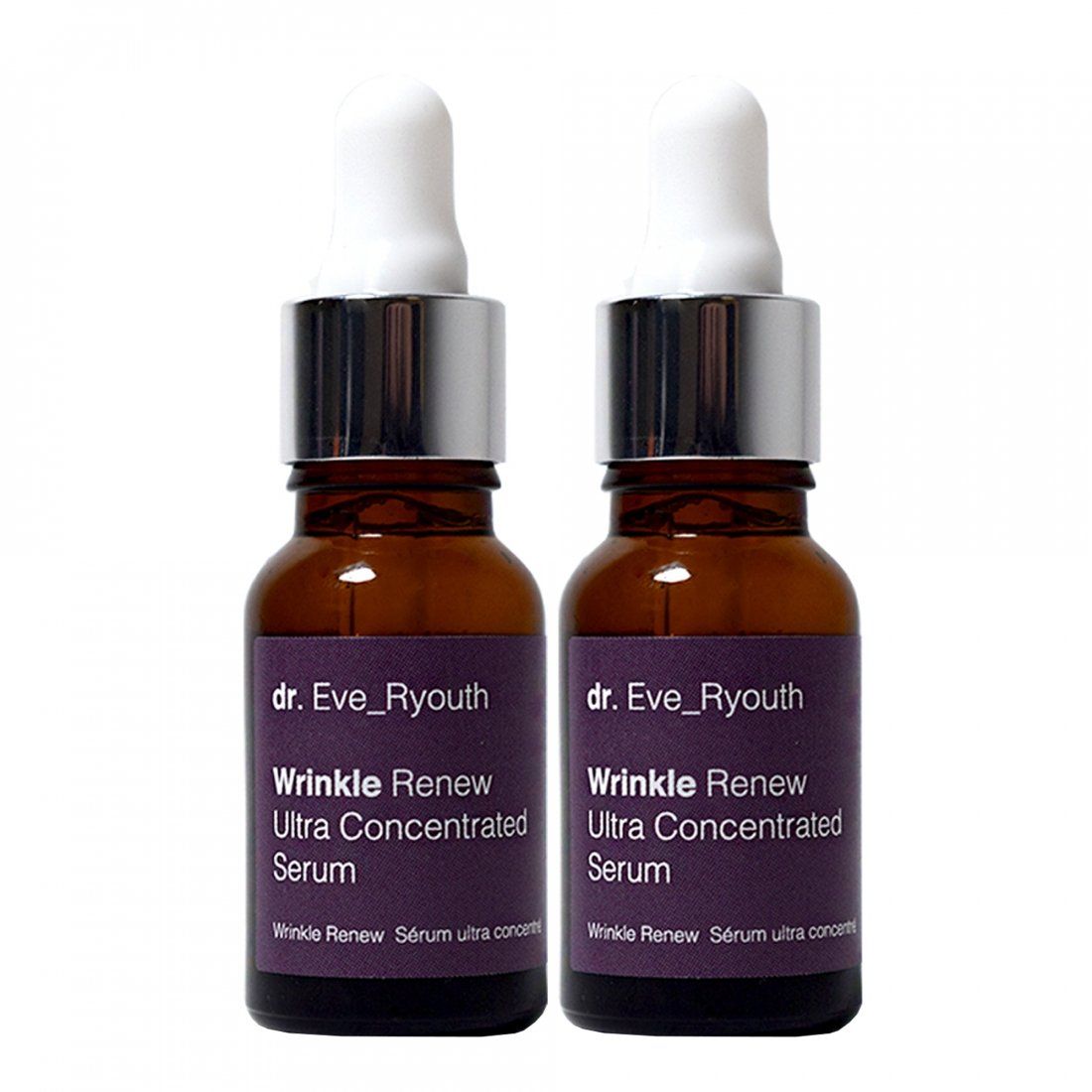 Dr. eve_ryouth - Sérum anti-âge 'Wrinkle Renew' - 15 ml, 2 Pièces