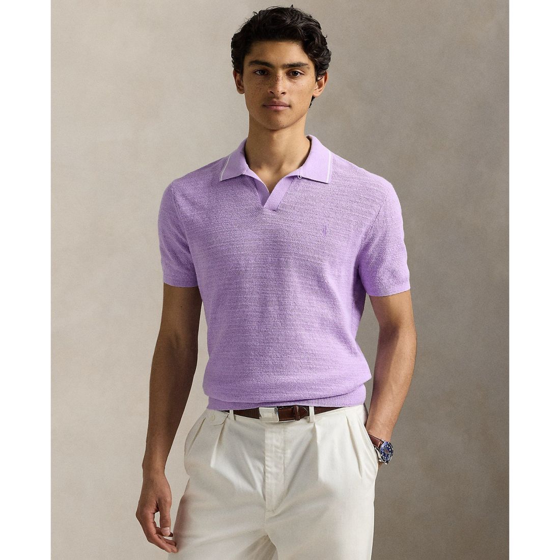 Polo ralph lauren - "Pull 'Textured' pour Hommes"