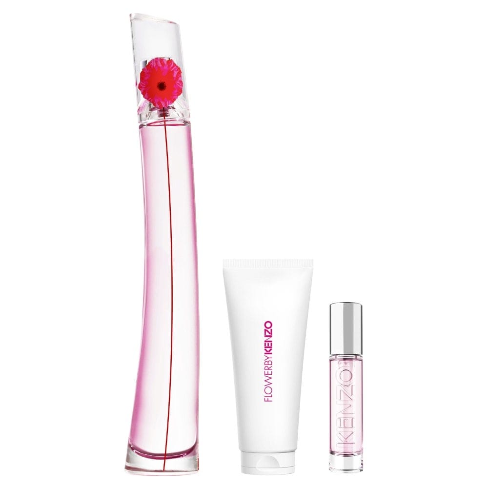 Kenzo - Coffret de parfum 'Flower By Kenzo Poppy Bouquet' - 3 Pièces