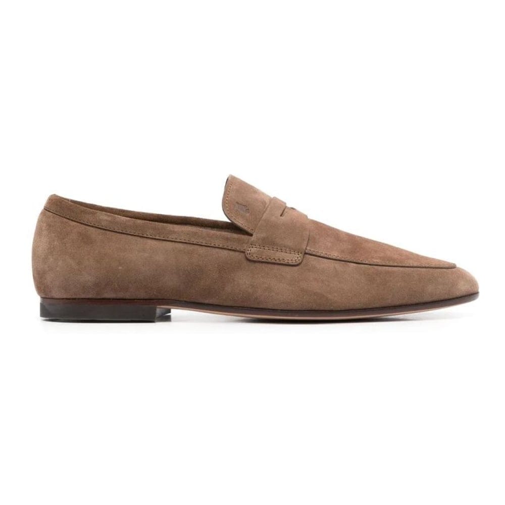 Tod's - Mocassins 'Suede Penny' pour Hommes