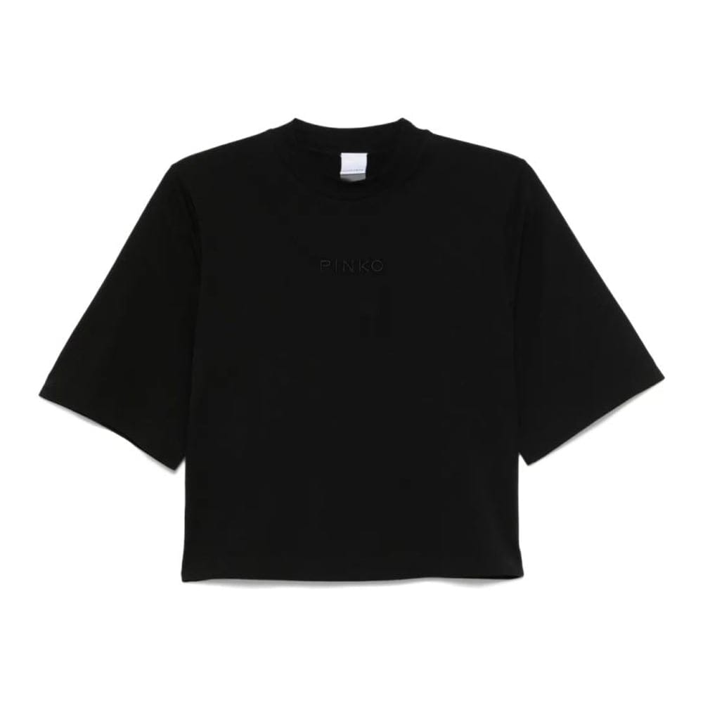 Pinko - T-shirt 'Embroidered-Logo' pour Femmes