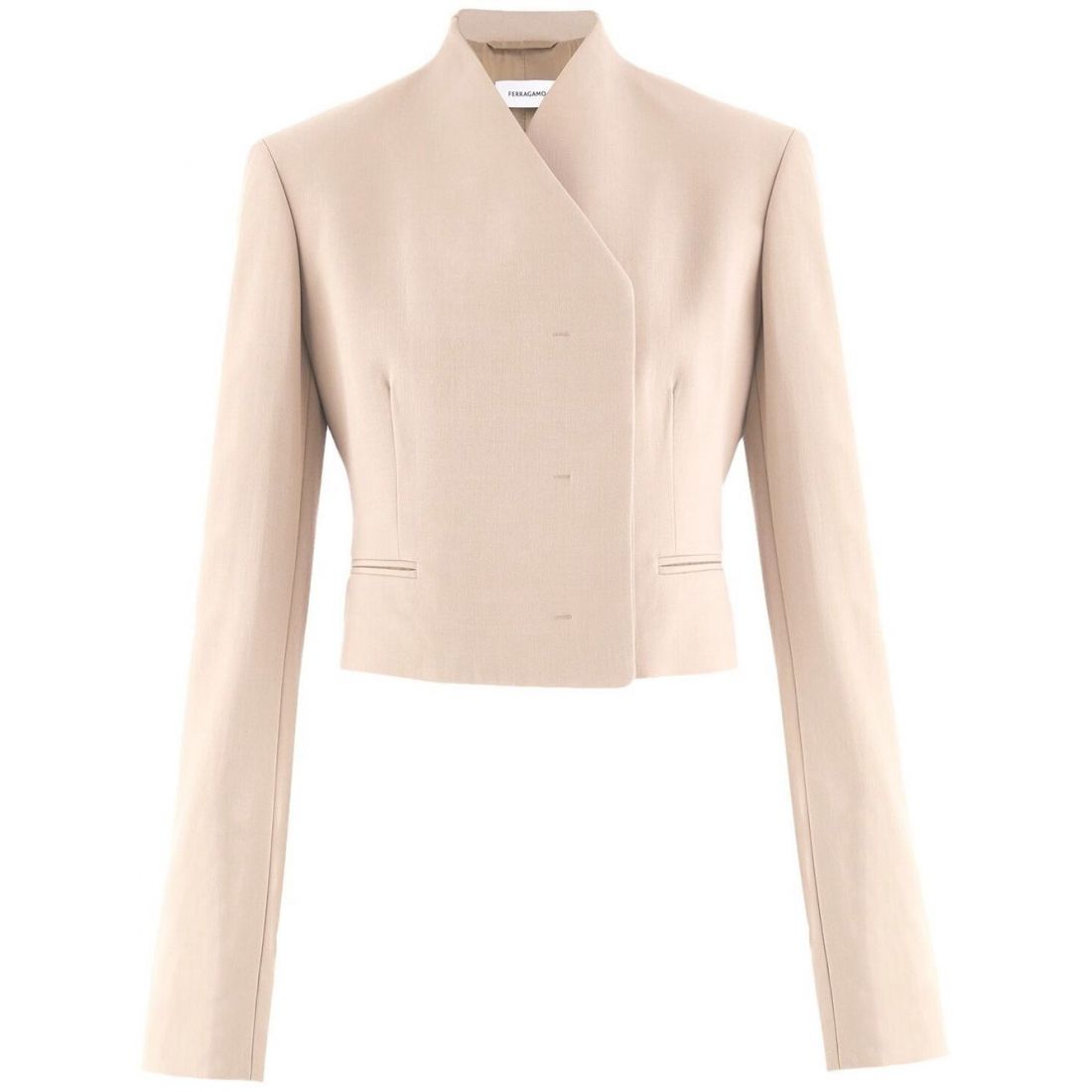 Ferragamo - Blazer 'Asymmetric Fitted' pour Femmes