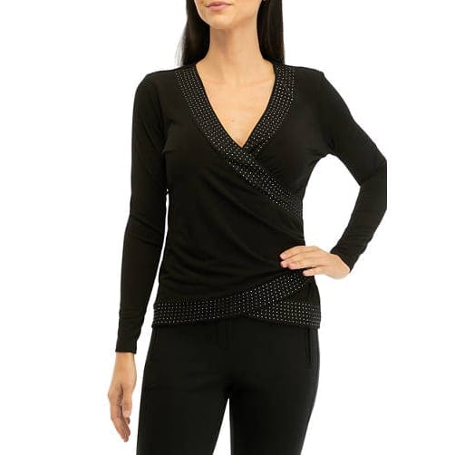 Michael michael kors - 'Rhinestone Border Top' pour Femmes