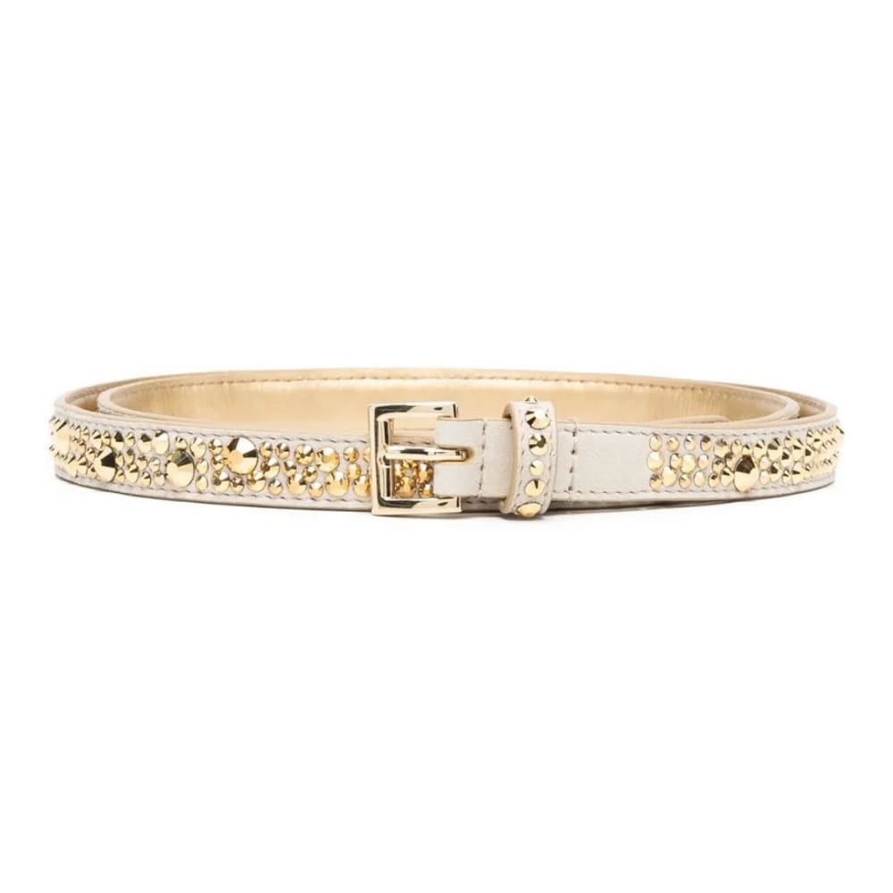 Prada - Ceinture 'Crystal-Embellished Buckle' pour Femmes