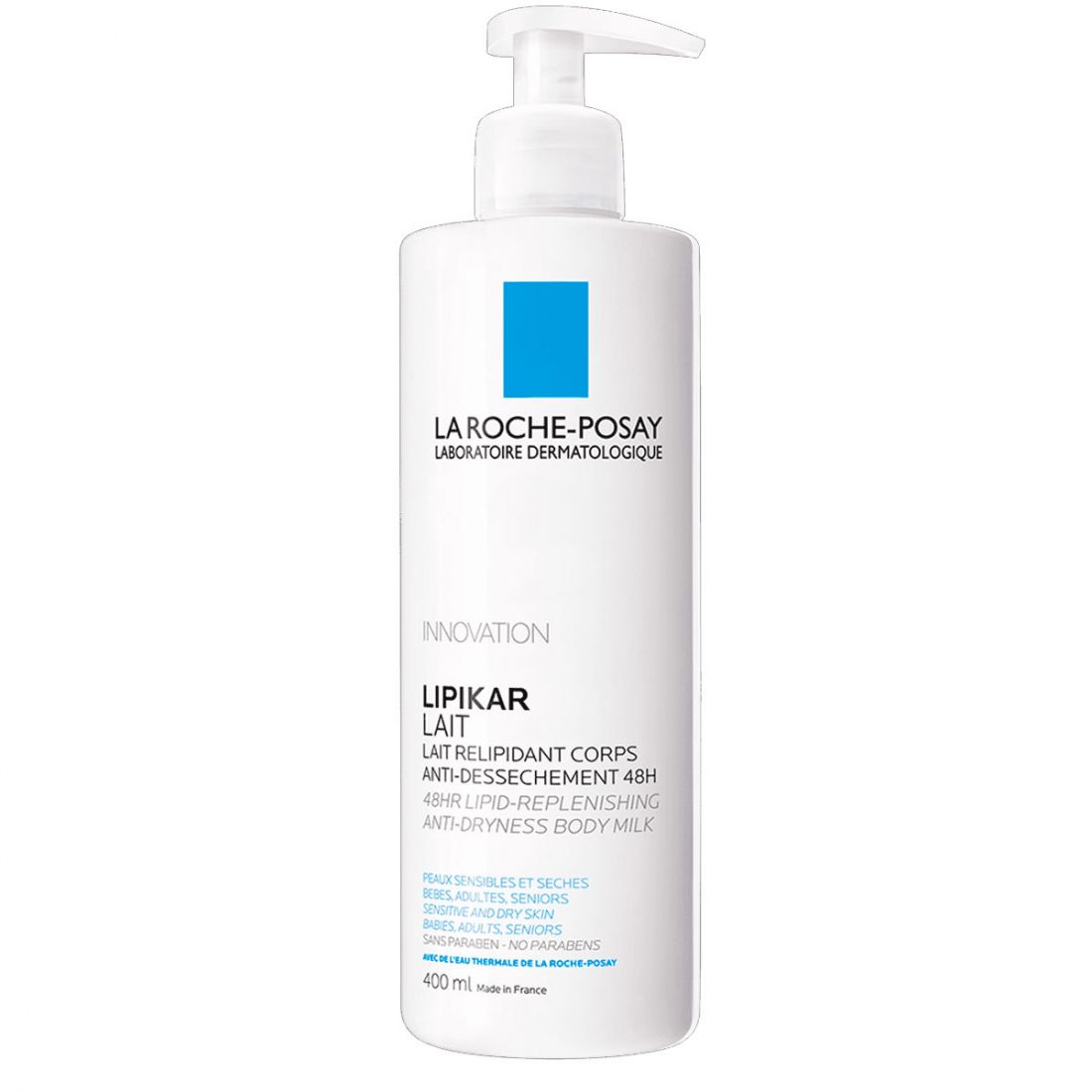 La Roche-Posay - Lait Corporel Hydratant 'Lipikar' - 400 ml