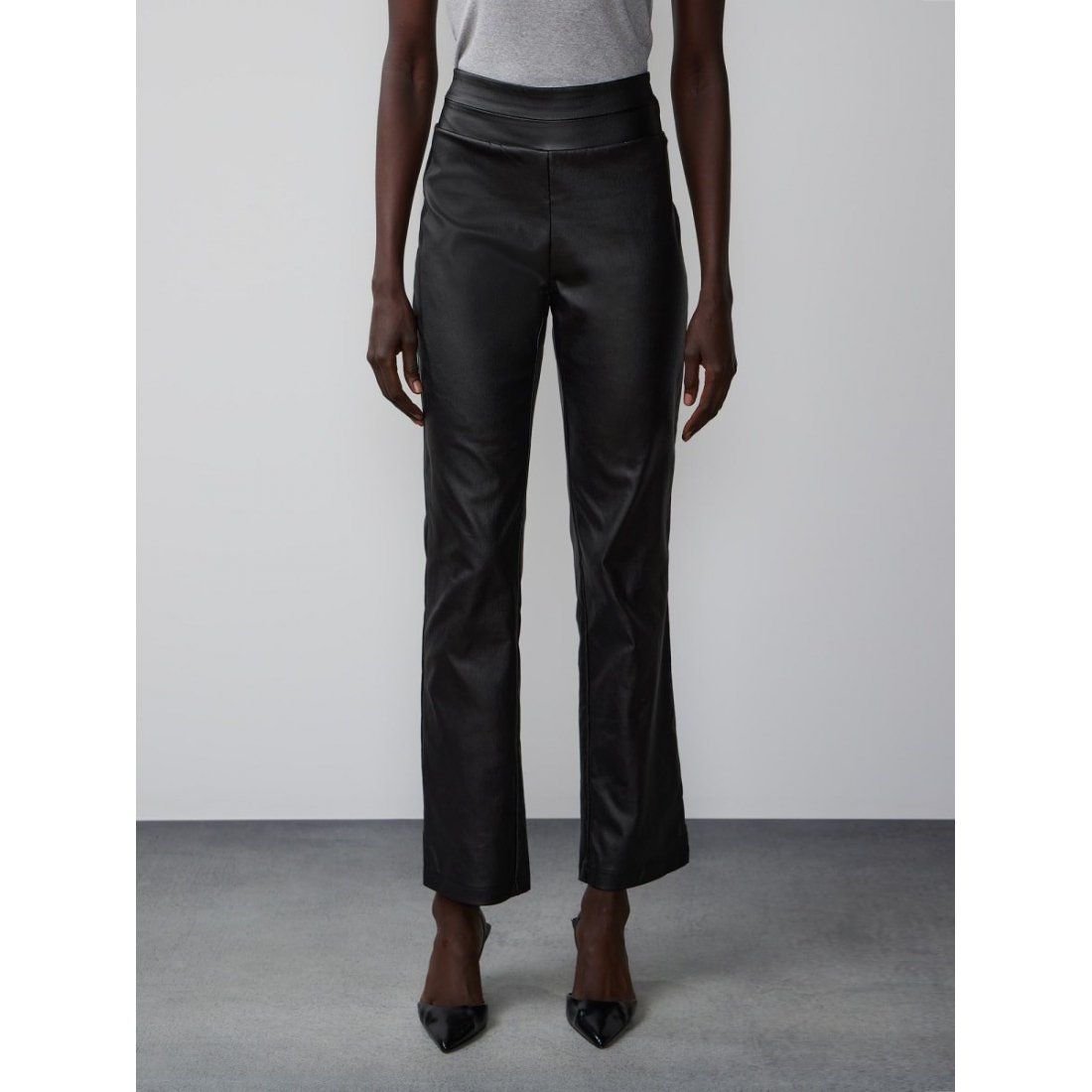 New york & company - Pantalon 'Coated Whitney Side' pour Femmes
