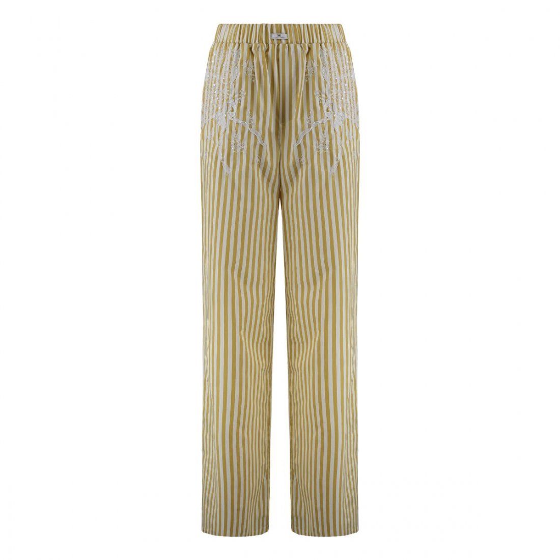 Elisabetta franchi - Pantalon 'Poplin' pour Femmes