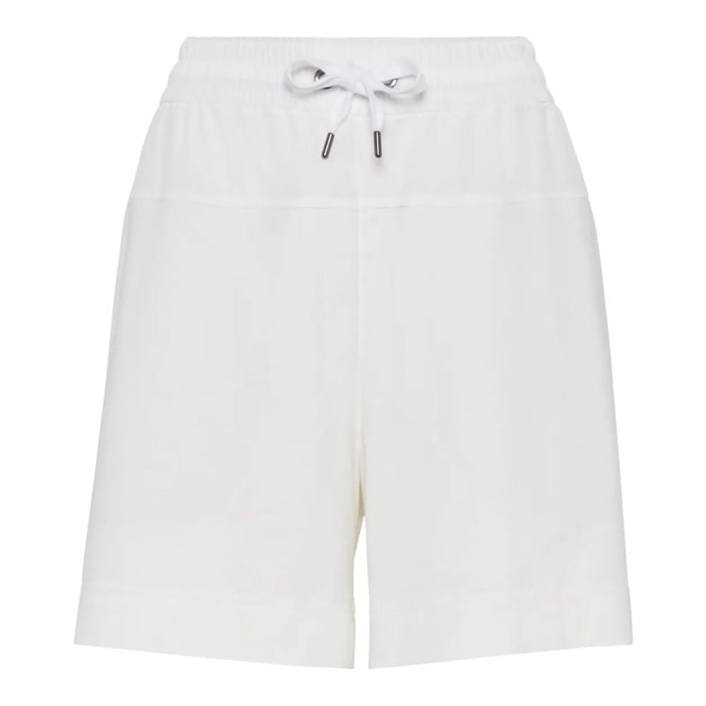 Brunello cucinelli - "Short en coton 'Panelled' pour Femmes"