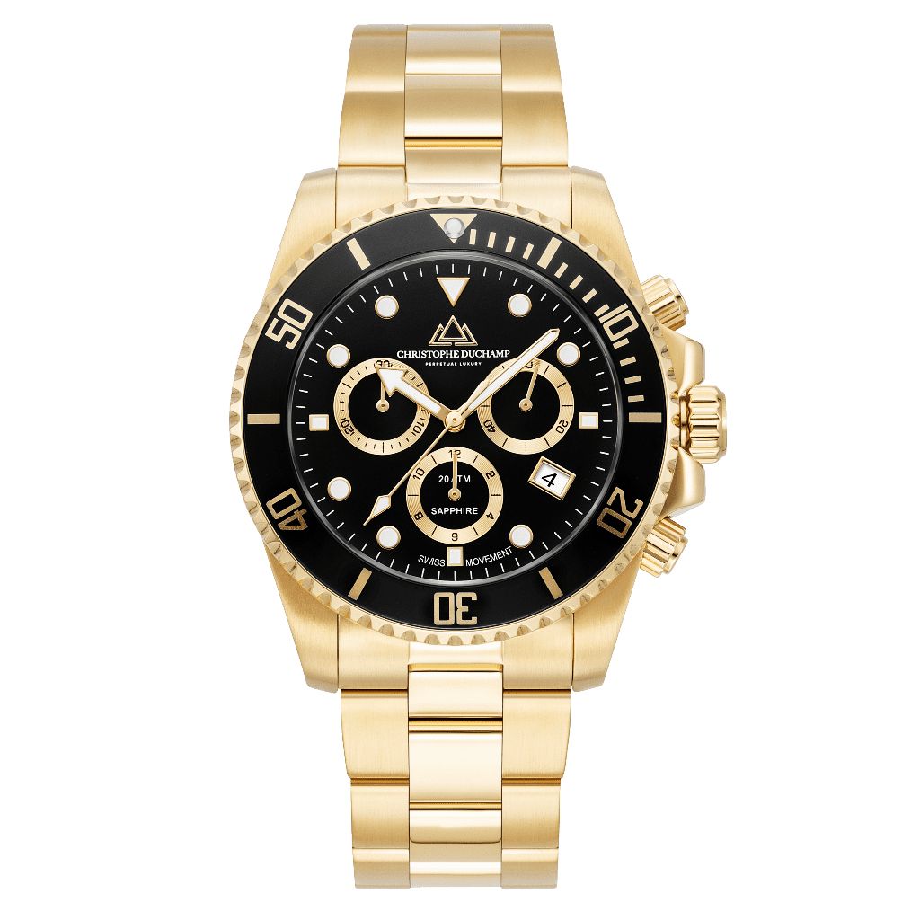 Christophe duchamp - Montre 'Marine Chrono' pour Hommes