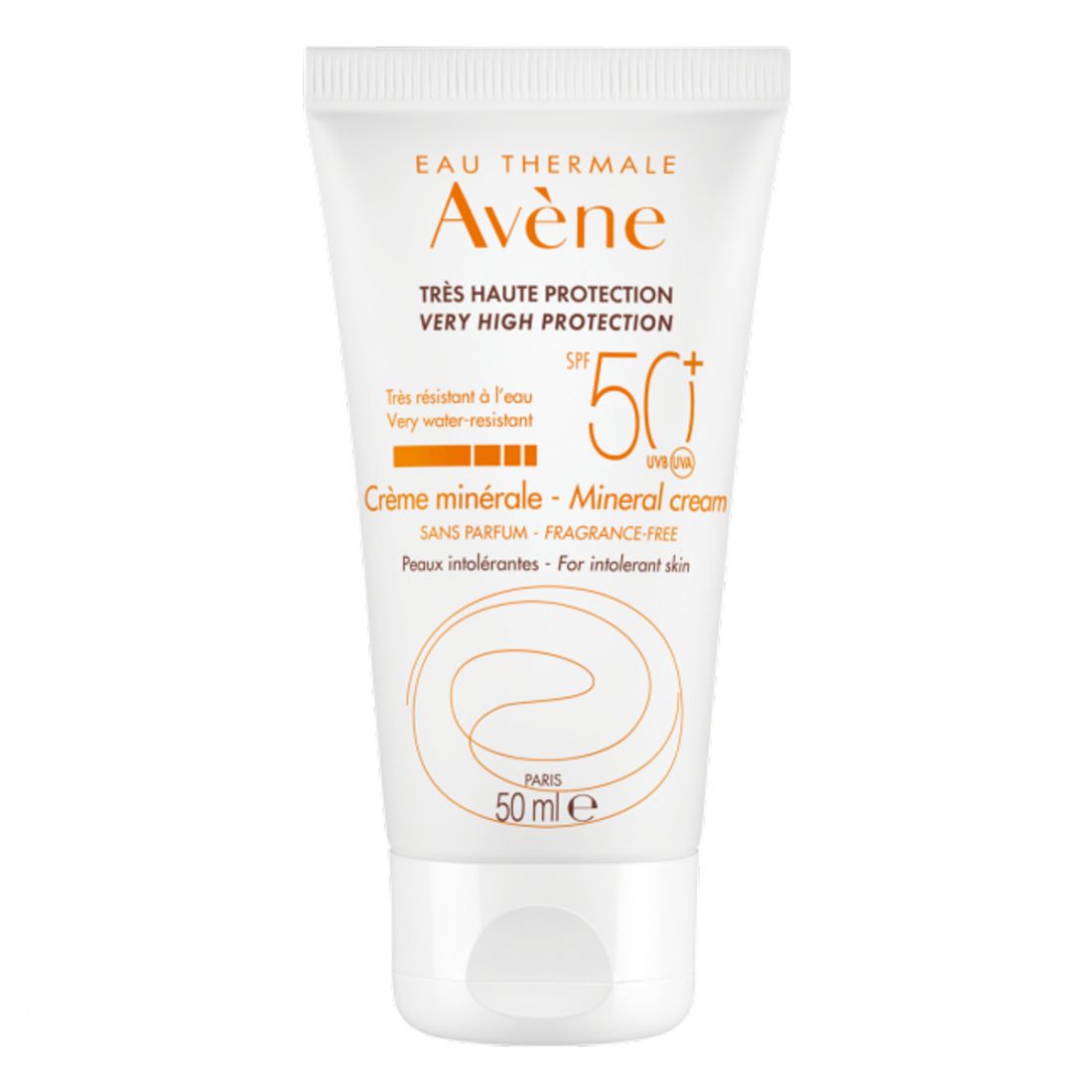 Avène - Crème minérale 'Solaire Haute Protection SPF50+' - 50 ml