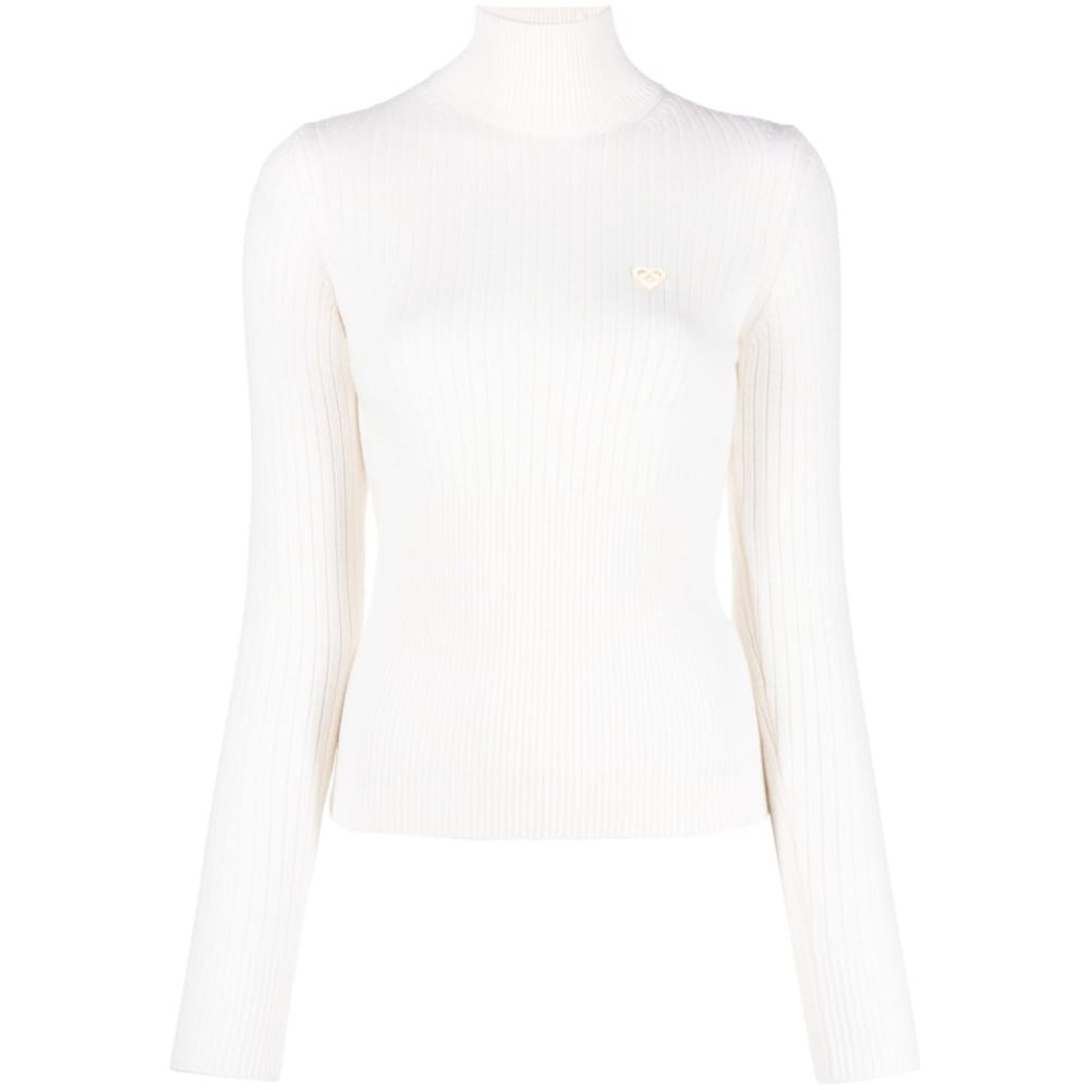Casablanca - Pull 'Ribbed-Knit' pour Femmes