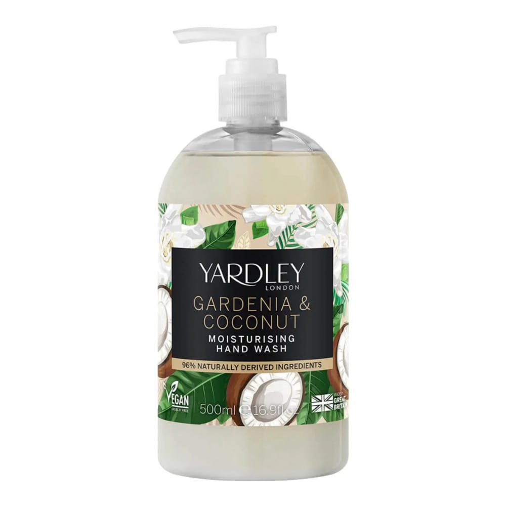 Yardley - Savon pour les mains 'Gardenia & Coconut Milk Botanical' - 500 ml