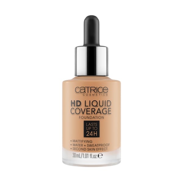 Catrice - Fond de teint 'HD Liquid Coverage' - 046 Camel Beige 30 ml