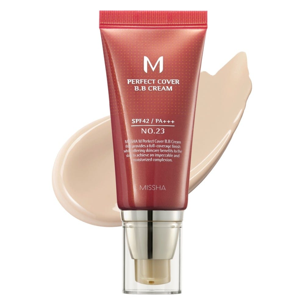 Missha - BB Crème 'Perfect Cover' - 23 Natural Beige 50 ml