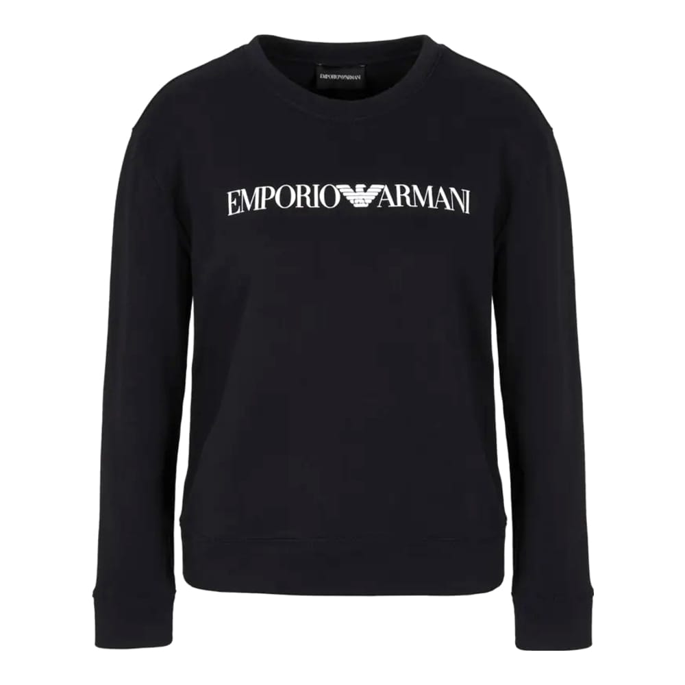 Emporio armani - "Sweatshirt 'Round Neck Drop Shoulder' pour Femmes"-S