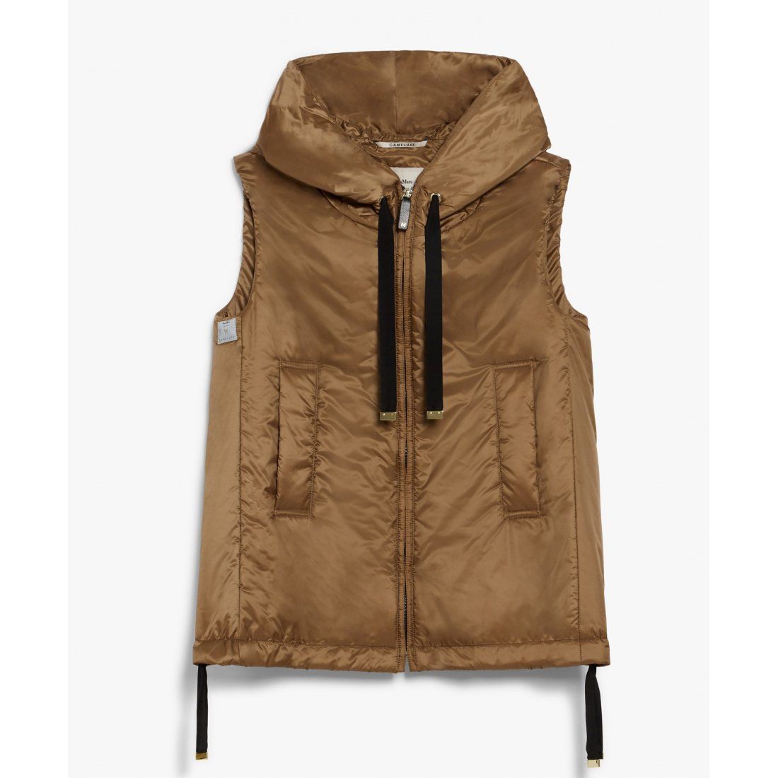 Max mara the cube - Gilet 'Hooded Zip-Up' pour Femmes