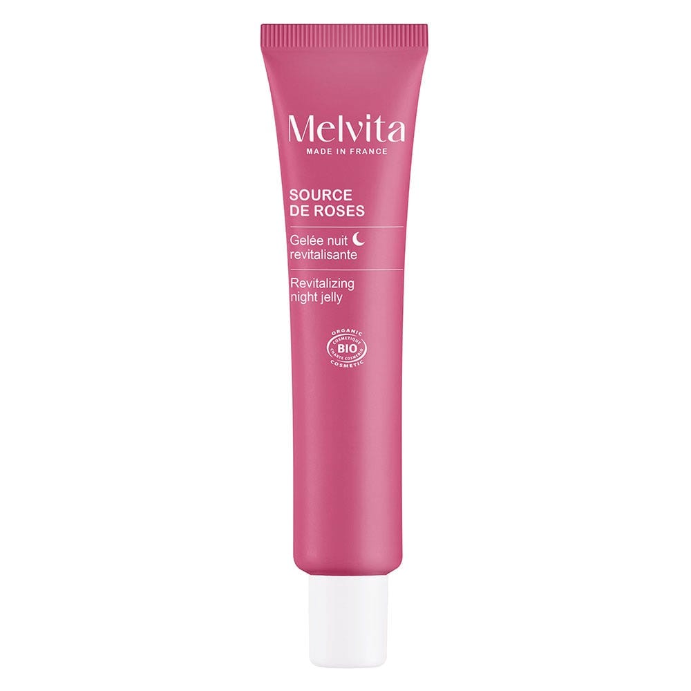 Melvita - Crème de nuit 'Source de Roses Revitalizing Jelly' - 40 ml
