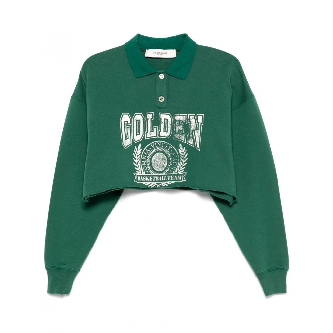 Golden goose deluxe brand - Polo 'Printed Cropped' pour Femmes
