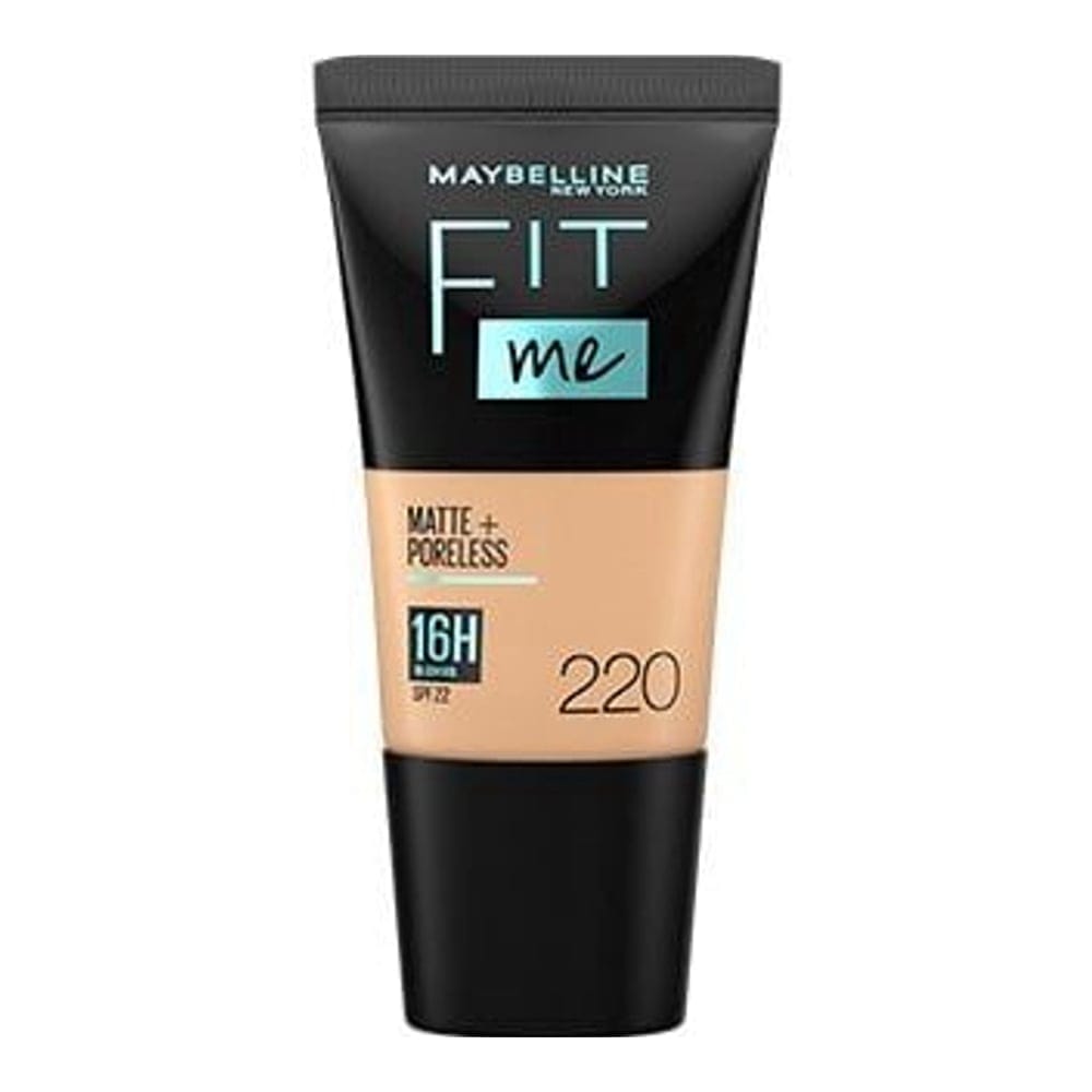 Maybelline - Fond de teint 'Fit Me Matte + Poreless SPF22 16H' - 220 18 ml