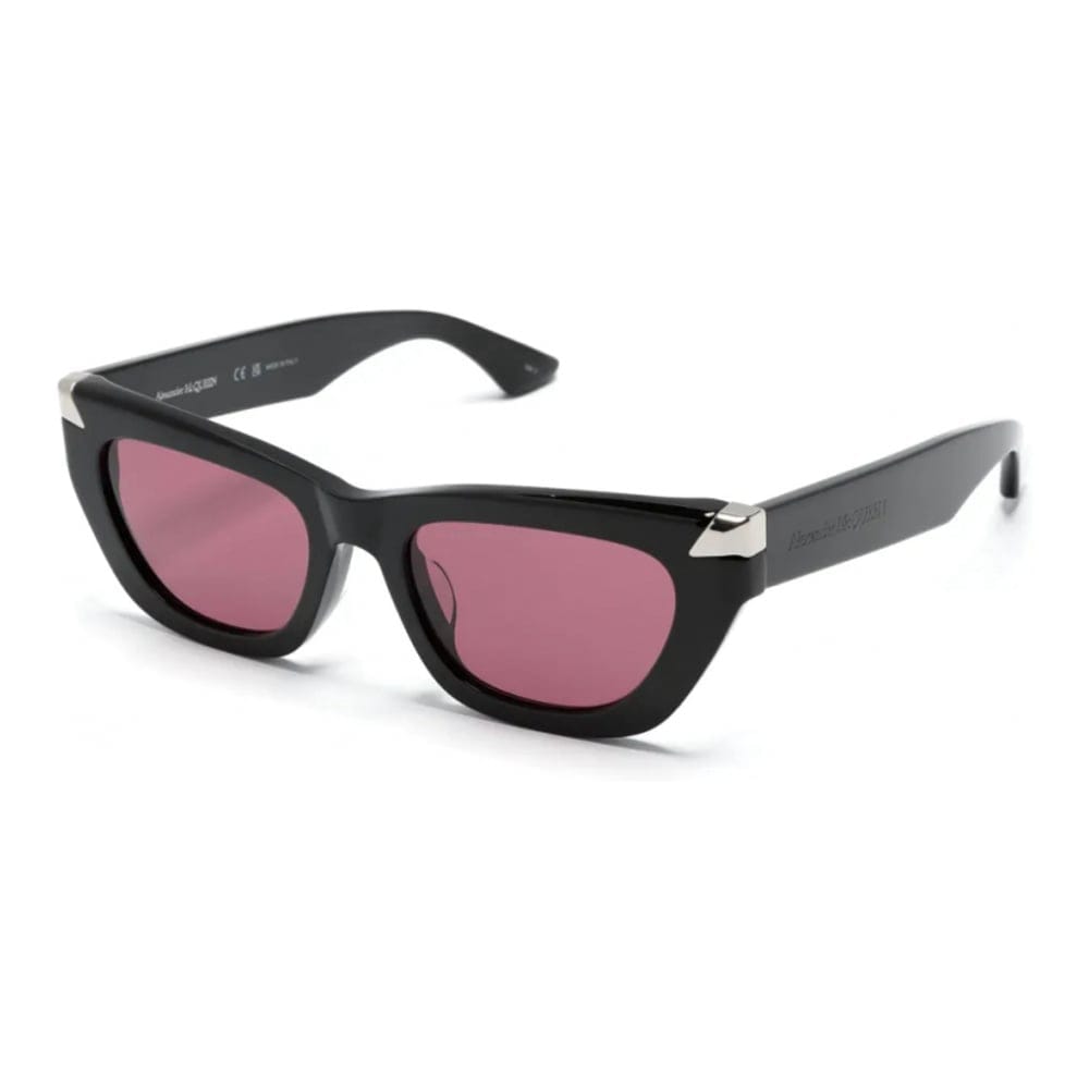Alexander mcqueen - Lunettes de soleil 'Logo-Engraved Cat-Eye' pour Femmes
