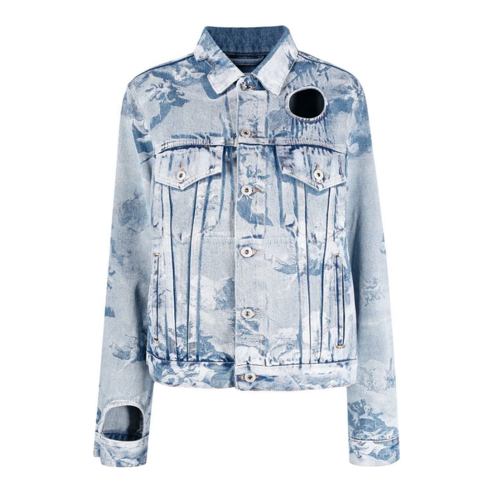 Off-white - Veste en jeans 'Sky Meteor' pour Femmes