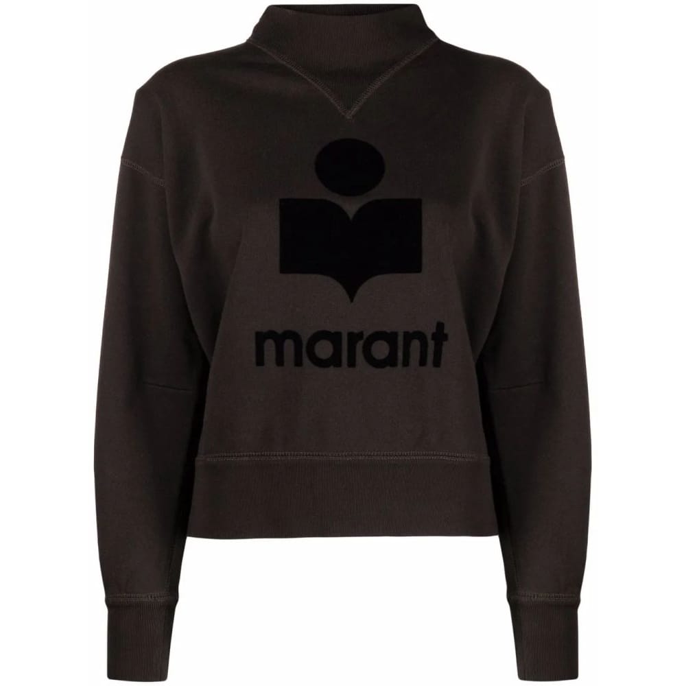Isabel marant etoile - Sweatshirt 'Moby Flocked-Logo' pour Femmes