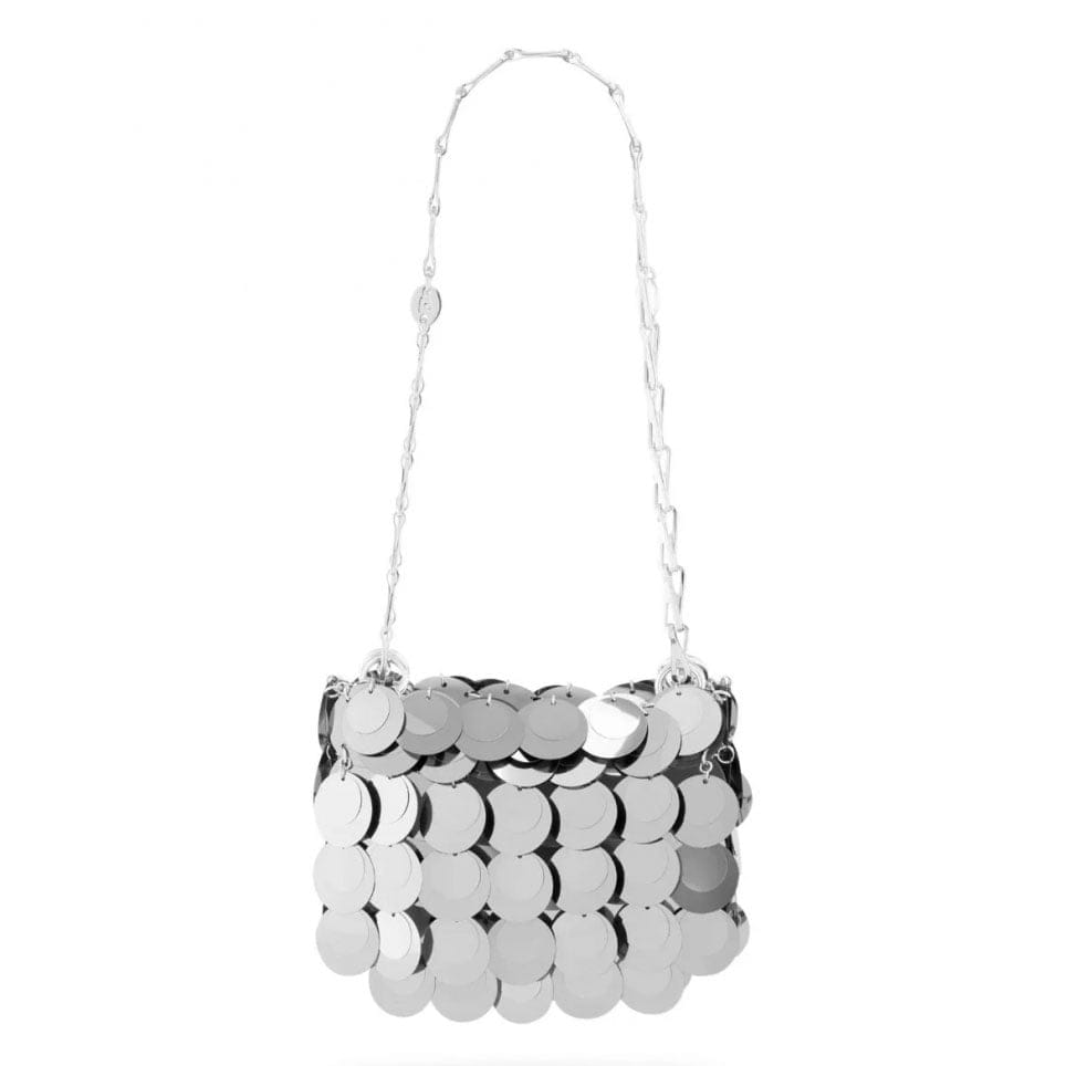 Paco rabanne - Sac à bandoulière 'Mini Sparkle Layered' pour Femmes