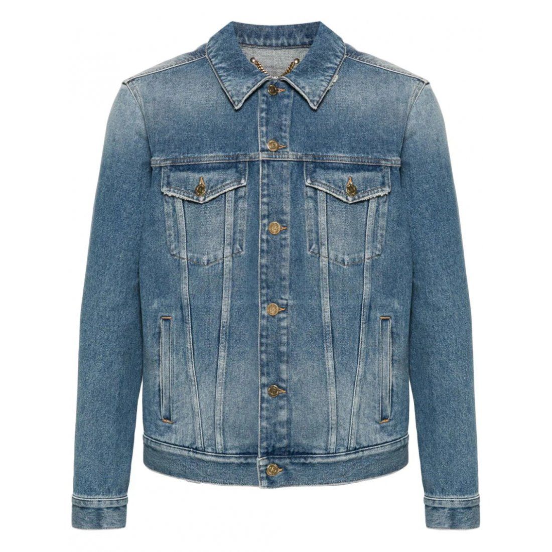 Golden goose deluxe brand - Veste en jeans 'Stonewashed' pour Hommes