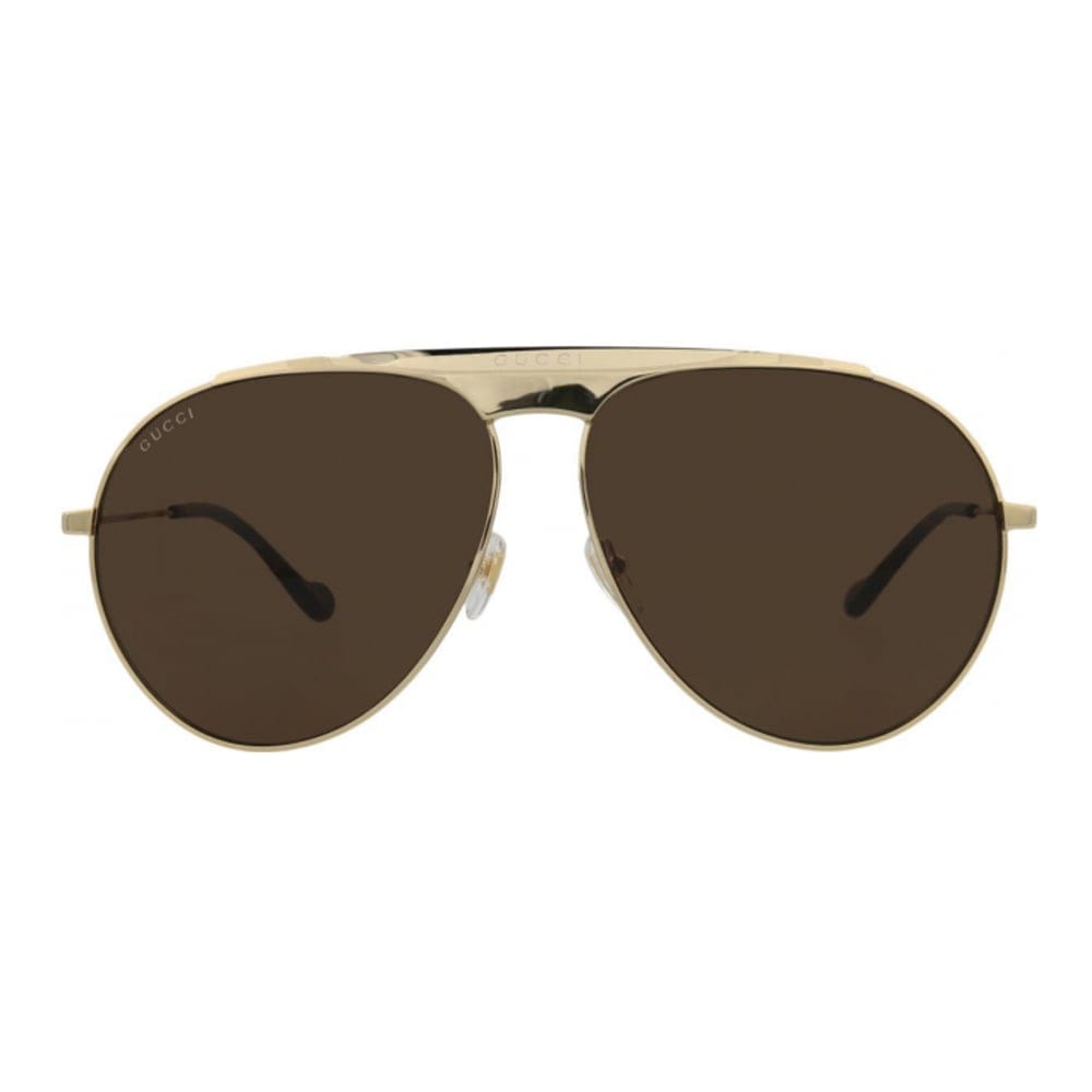 Gucci - Lunettes de soleil 'Oversize Aviator' pour Hommes